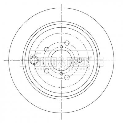 BORG & BECK Piduriketas BBD5412